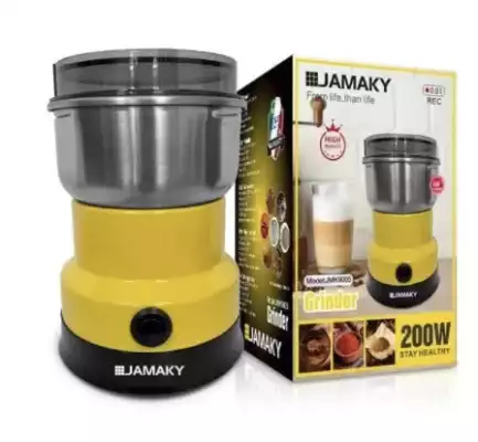 Кофемолка Jamaky JMK-9005 желтый